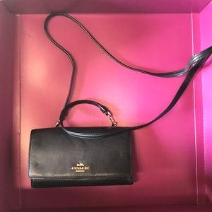 Coach crossbody wallet bag